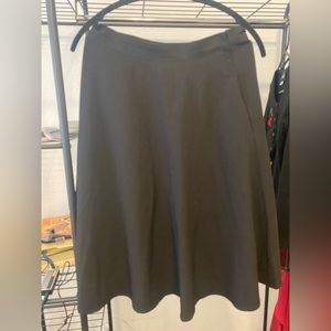 ModCloth Black A-Line Skirt Size L